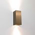 Wandleuchte Dante 2 Licht 15,5 x 6,5 cm metallische Bronze Wandleuchte Dante 2 Licht 15,5 x 6,5 cm metallische Bronze