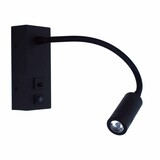 Artdelight Wandleuchte Easy USB schwarz Artdelight Wandleuchte Easy USB schwarz