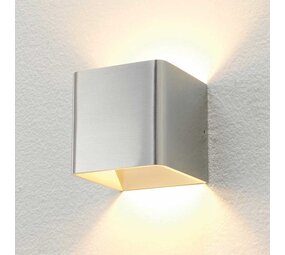 Artdelight Wandleuchte Fulda 10x10 cm Aluminium Artdelight Wandleuchte Fulda 10x10 cm Aluminium