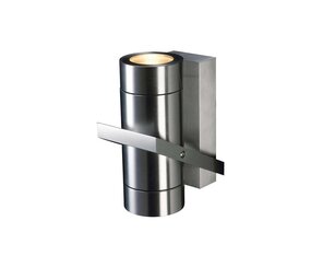 Artdelight Wandleuchte Double 16 x 8,5 cm Aluminium Artdelight Wandleuchte Double 16 x 8,5 cm Aluminium