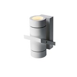 Artdelight Wandleuchte Double 16 x 8,5 cm weiß Artdelight Wandleuchte Double 16 x 8,5 cm weiß