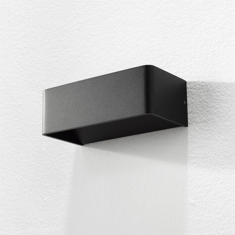 Artdelight Wandleuchte Mainz 20 x 7 cm schwarz Artdelight Wandleuchte Mainz 20 x 7 cm schwarz