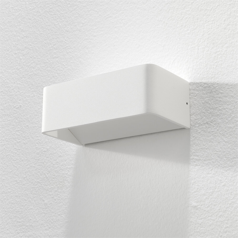 Artdelight Wandleuchte Mainz 20 x 7 cm weiß Artdelight Wandleuchte Mainz 20 x 7 cm weiß