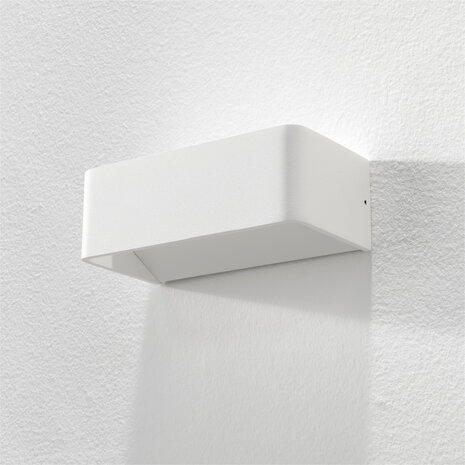 Artdelight Wandleuchte Mainz 20 x 7 cm weiß Artdelight Wandleuchte Mainz 20 x 7 cm weiß