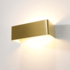 Wandleuchte Mainz 20 x 7 cm matt gold Wandleuchte Mainz 20 x 7 cm matt gold