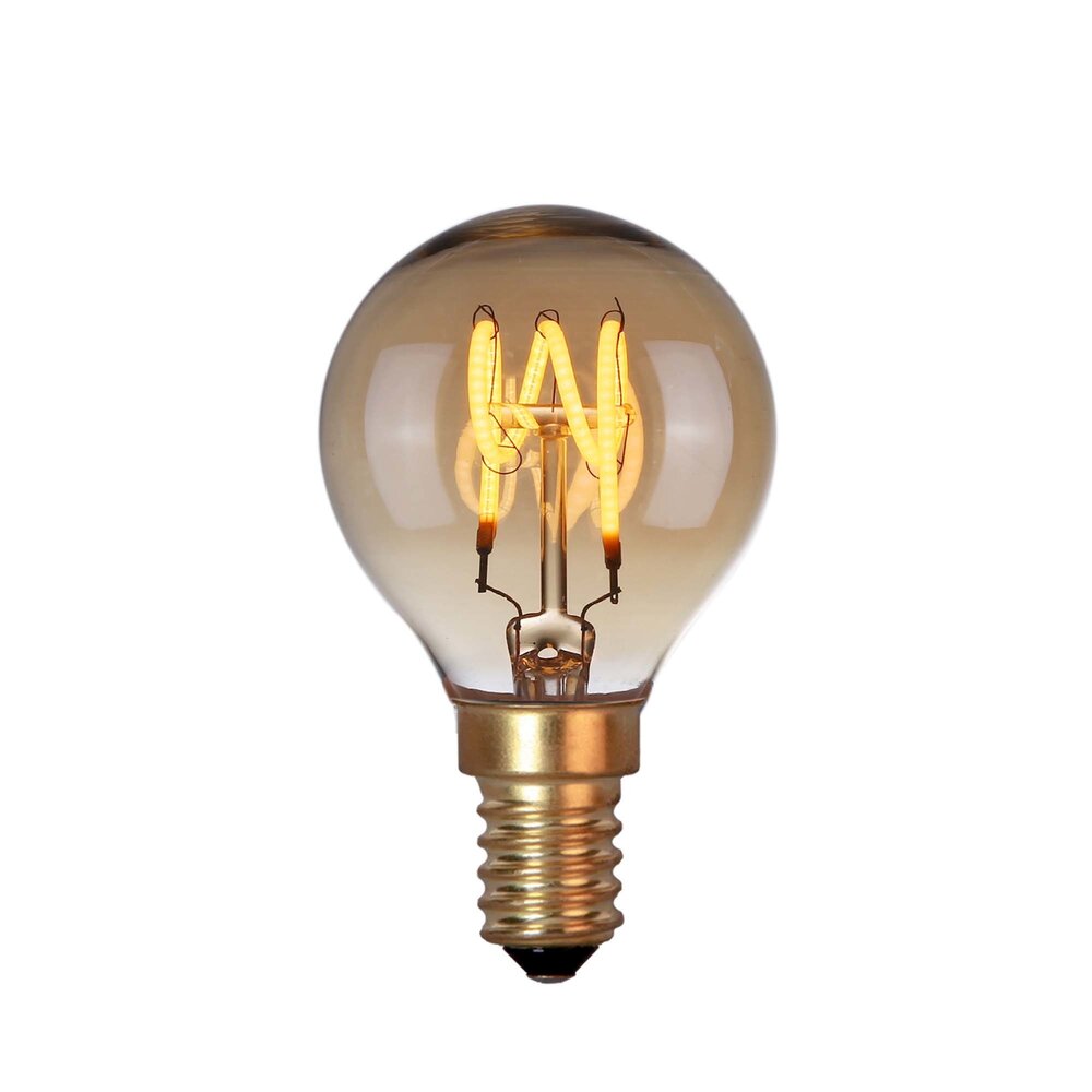 Highlight Glühbirne LED E14 Kugel 4W 120 LM 2200K Dimmbar amber