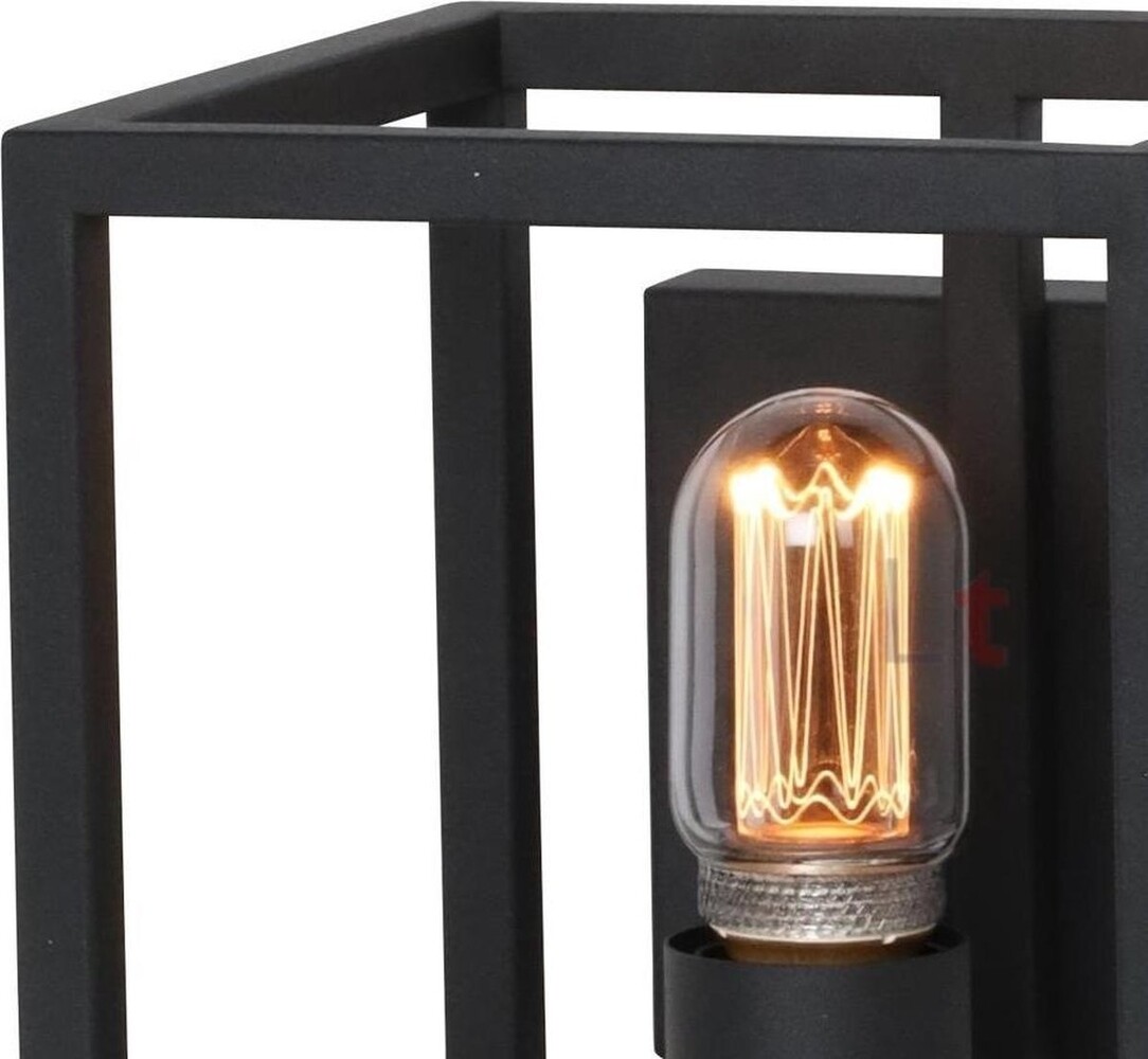 Freelight Wandleuchte Novanta B 18 cm H 21 cm Schwarz