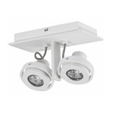 Artdelight Spot Meist 2-Licht weiß Artdelight Spot Meist 2-Licht weiß