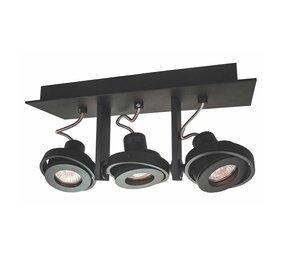 Artdelight Spot Meist 3-Licht schwarz Artdelight Spot Meist 3-Licht schwarz