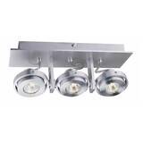Artdelight Spot Meist 3-Licht Aluminium Artdelight Spot Meist 3-Licht Aluminium