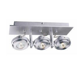 Artdelight Spot Meist 3-Licht Aluminium Artdelight Spot Meist 3-Licht Aluminium