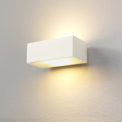 Artdelight Wandleuchte Eindhoven L 13 cm weiß Artdelight Wandleuchte Eindhoven L 13 cm weiß