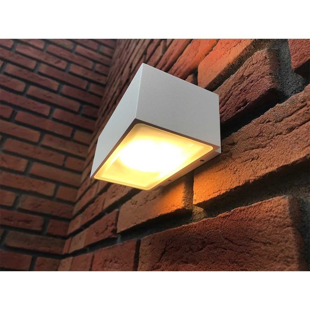 Artdelight Wandleuchte Eindhoven L 13 cm weiß Artdelight Wandleuchte Eindhoven L 13 cm weiß