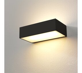 Artdelight Wandleuchte Eindhoven L 18 cm schwarz Artdelight Wandleuchte Eindhoven L 18 cm schwarz