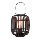 Freelight Tischleuchte Treccia Rattan H 26 cm schwarz Freelight Tischleuchte Treccia Rattan H 26 cm schwarz
