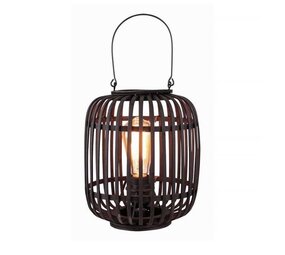 Freelight Tischleuchte Treccia Rattan H 26 cm schwarz Freelight Tischleuchte Treccia Rattan H 26 cm schwarz