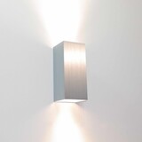 Artdelight Wandleuchte Dante 2-flammig 15,5 x 6,5 cm Aluminium Artdelight Wandleuchte Dante 2-flammig 15,5 x 6,5 cm Aluminium