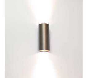 Artdelight Wandleuchte Roulo 2 Licht H 15.4 Ø 6.5 cm Metallic Bronze Artdelight Wandleuchte Roulo 2 Licht H 15.4 Ø 6.5 cm Metallic Bronze