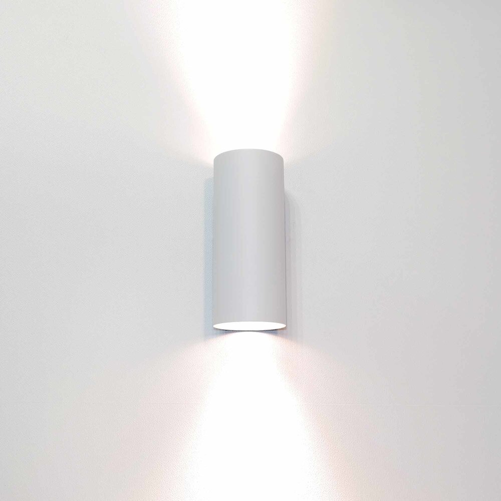 Artdelight Wandleuchte Roulo 2 Licht H 15.4 Ø 6.5 cm weiß Artdelight Wandleuchte Roulo 2 Licht H 15.4 Ø 6.5 cm weiß