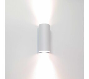 Artdelight Wandleuchte Roulo 2 Licht H 15.4 Ø 6.5 cm weiß Artdelight Wandleuchte Roulo 2 Licht H 15.4 Ø 6.5 cm weiß