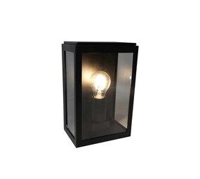 Artdelight Außenlampe Rowin Wand H 25 cm schwarz Artdelight Außenlampe Rowin Wand H 25 cm schwarz