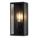 Artdelight Außenlampe Rowin Wand H 35 cm schwarz Artdelight Außenlampe Rowin Wand H 35 cm schwarz