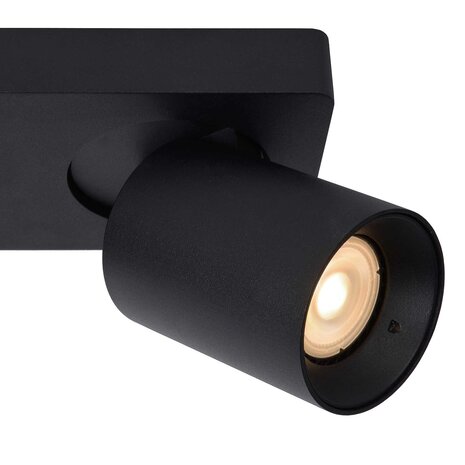 Artdelight Spot Megano 2-Lichtstrahl schwarz Artdelight Spot Megano 2-Lichtstrahl schwarz