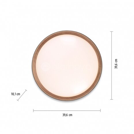 Paul Neuhaus Deckenleuchte Emilia Ø 40 cm DIM Holz schwarz Paul Neuhaus Deckenleuchte Emilia Ø 40 cm DIM Holz schwarz