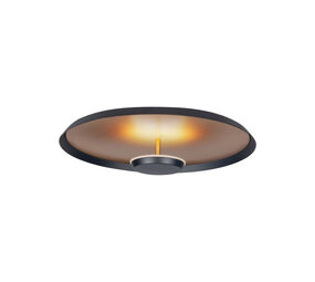 Highlight Deckenleuchte Oro Ø 25.5 cm matt gold-schwarz Highlight Deckenleuchte Oro Ø 25.5 cm matt gold-schwarz