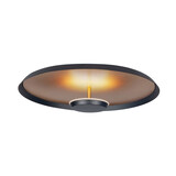 Highlight Deckenleuchte Oro Ø 35.5 cm matt gold-schwarz Highlight Deckenleuchte Oro Ø 35.5 cm matt gold-schwarz