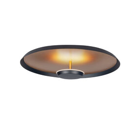 Highlight Deckenleuchte Oro Ø 35.5 cm matt gold-schwarz Highlight Deckenleuchte Oro Ø 35.5 cm matt gold-schwarz