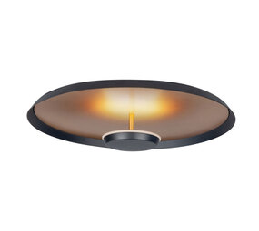 Highlight Deckenleuchte Oro Ø 45 cm matt gold-schwarz Highlight Deckenleuchte Oro Ø 45 cm matt gold-schwarz
