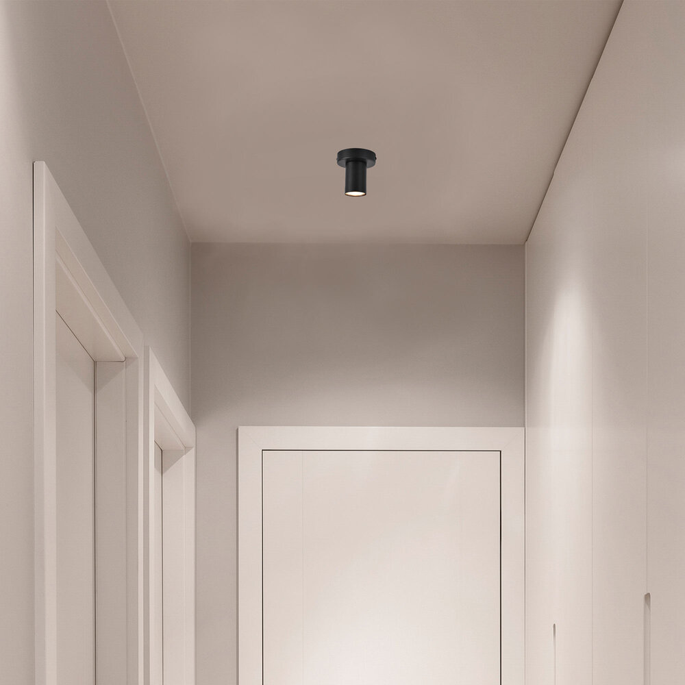 Ylumen Deckenleuchte Tag 1 Licht Ø 10 cm schwarz Ylumen Deckenleuchte Tag 1 Licht Ø 10 cm schwarz