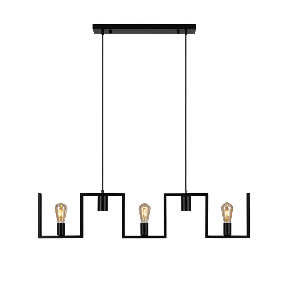 Ylumen Hängeleuchte Row 5 Licht L 112 cm schwarz Ylumen Hängeleuchte Row 5 Licht L 112 cm schwarz