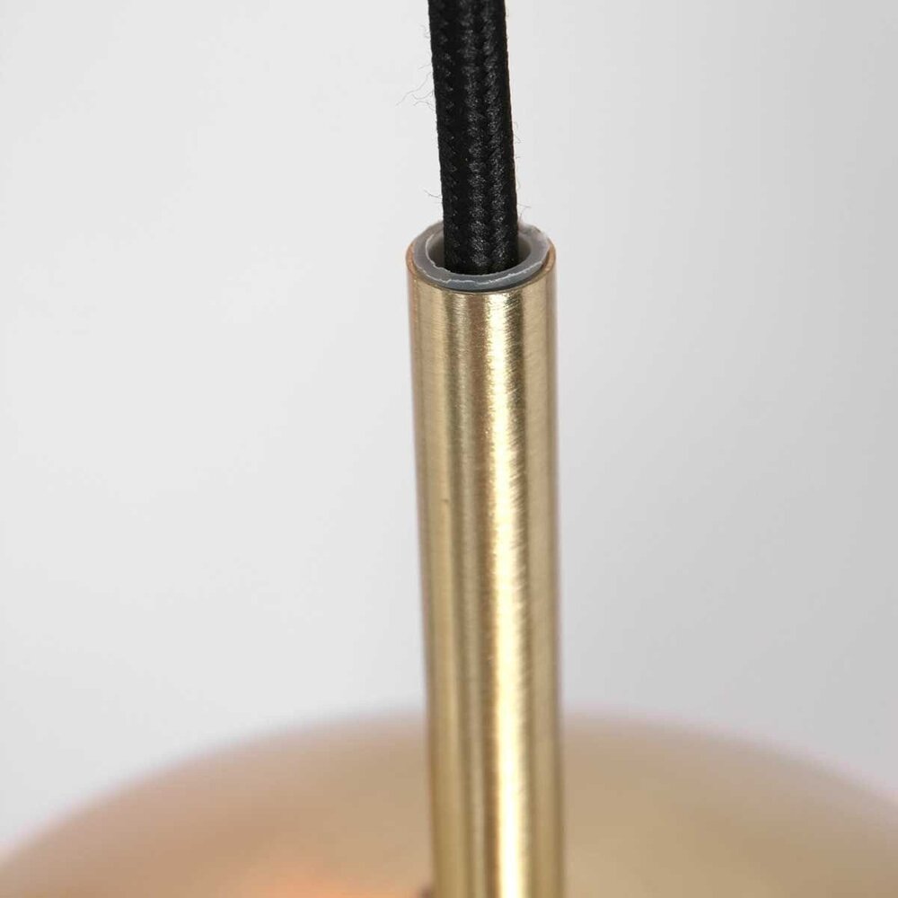 Steinhauer Hängeleuchte bollique L 120 cm B 25 cm 6 Lichter 3499 Messing Steinhauer Hängeleuchte bollique L 120 cm B 25 cm 6 Lichter 3499 Messing