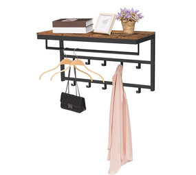 Ylumen Kleiderständer Wesly B 80 cm H 42 cm braun schwarz Ylumen Kleiderständer Wesly B 80 cm H 42 cm braun schwarz