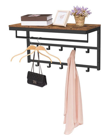 Ylumen Kleiderständer Wesly B 80 cm H 42 cm braun schwarz Ylumen Kleiderständer Wesly B 80 cm H 42 cm braun schwarz