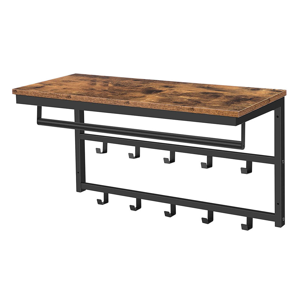 Ylumen Kleiderständer Wesly B 80 cm H 42 cm braun schwarz Ylumen Kleiderständer Wesly B 80 cm H 42 cm braun schwarz