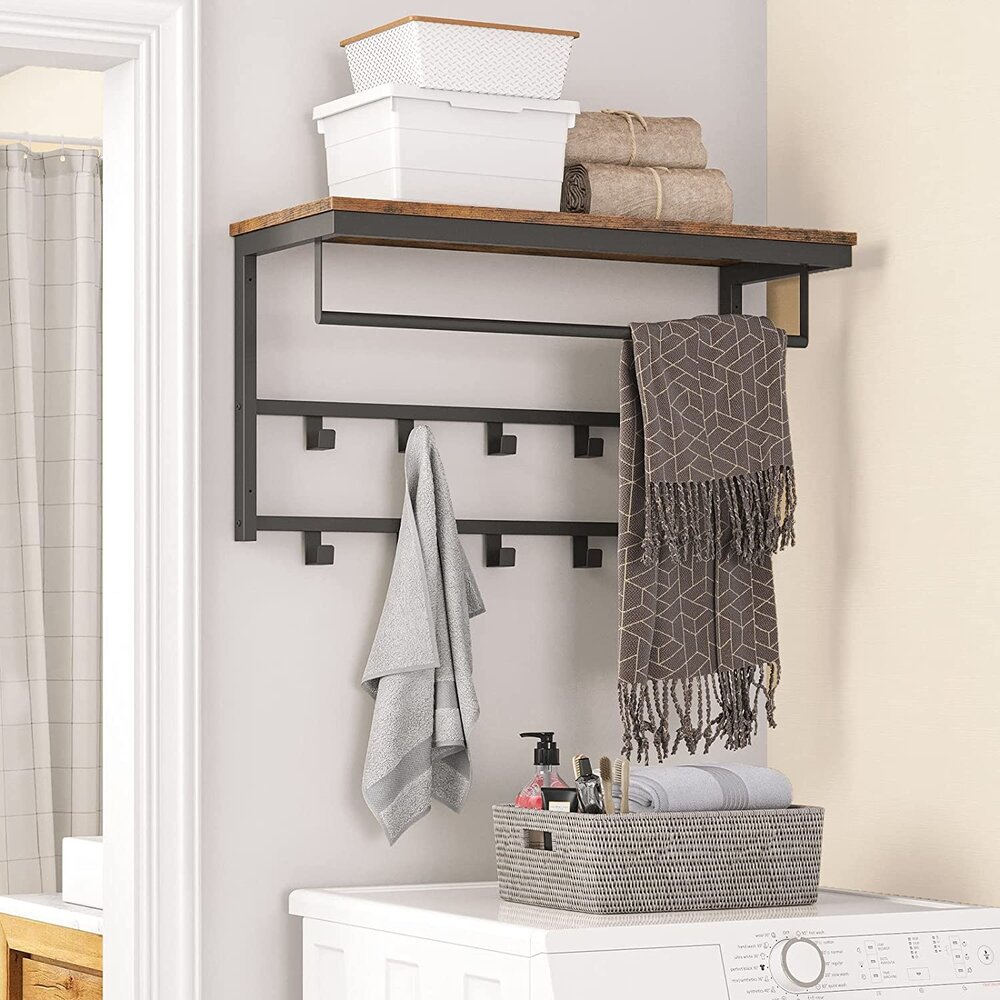 Ylumen Kleiderständer Wesly B 80 cm H 42 cm braun schwarz Ylumen Kleiderständer Wesly B 80 cm H 42 cm braun schwarz