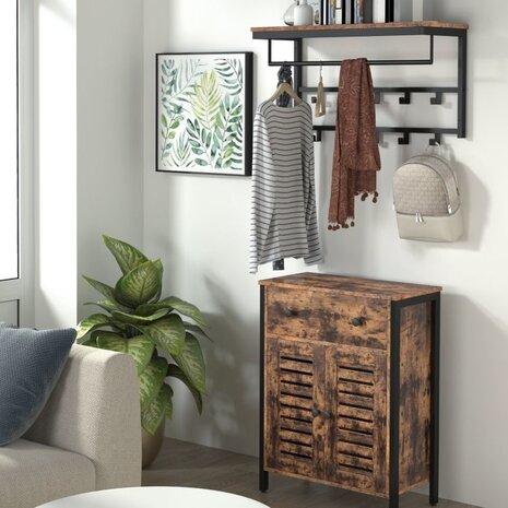 Ylumen Kleiderständer Wesly B 80 cm H 42 cm braun schwarz Ylumen Kleiderständer Wesly B 80 cm H 42 cm braun schwarz