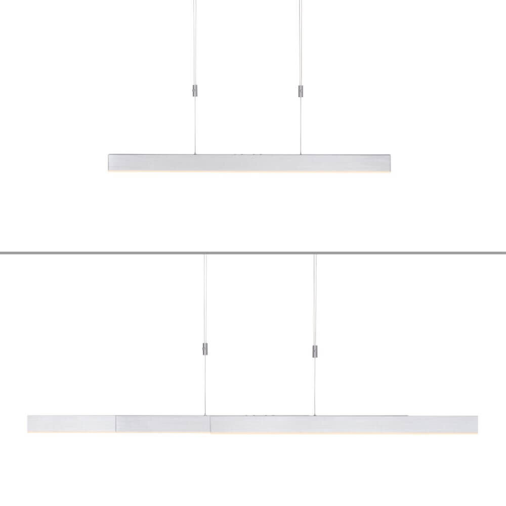 Neuhaus PURE Hängeleuchte e-Slide L 120-200 cm Chrom matt Neuhaus PURE Hängeleuchte e-Slide L 120-200 cm Chrom matt