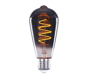 Highlight Lampe LED ST64 9W 350LM 2200K Dimmbar Smoke Highlight Lampe LED ST64 9W 350LM 2200K Dimmbar Smoke