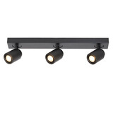 Freelight Spot Razza 3-Licht L 54 cm GU10 schwarz Freelight Spot Razza 3-Licht L 54 cm GU10 schwarz