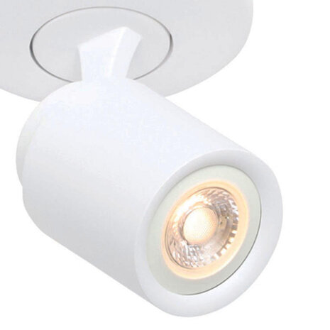 Freelight Spot Razza 3 Licht Ø 21 cm GU10 weiß Freelight Spot Razza 3 Licht Ø 21 cm GU10 weiß