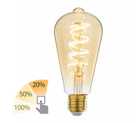 Highlight Lampe LED ST64 3 Positionen 6W 260LM 2200K Amber Highlight Lampe LED ST64 3 Positionen 6W 260LM 2200K Amber