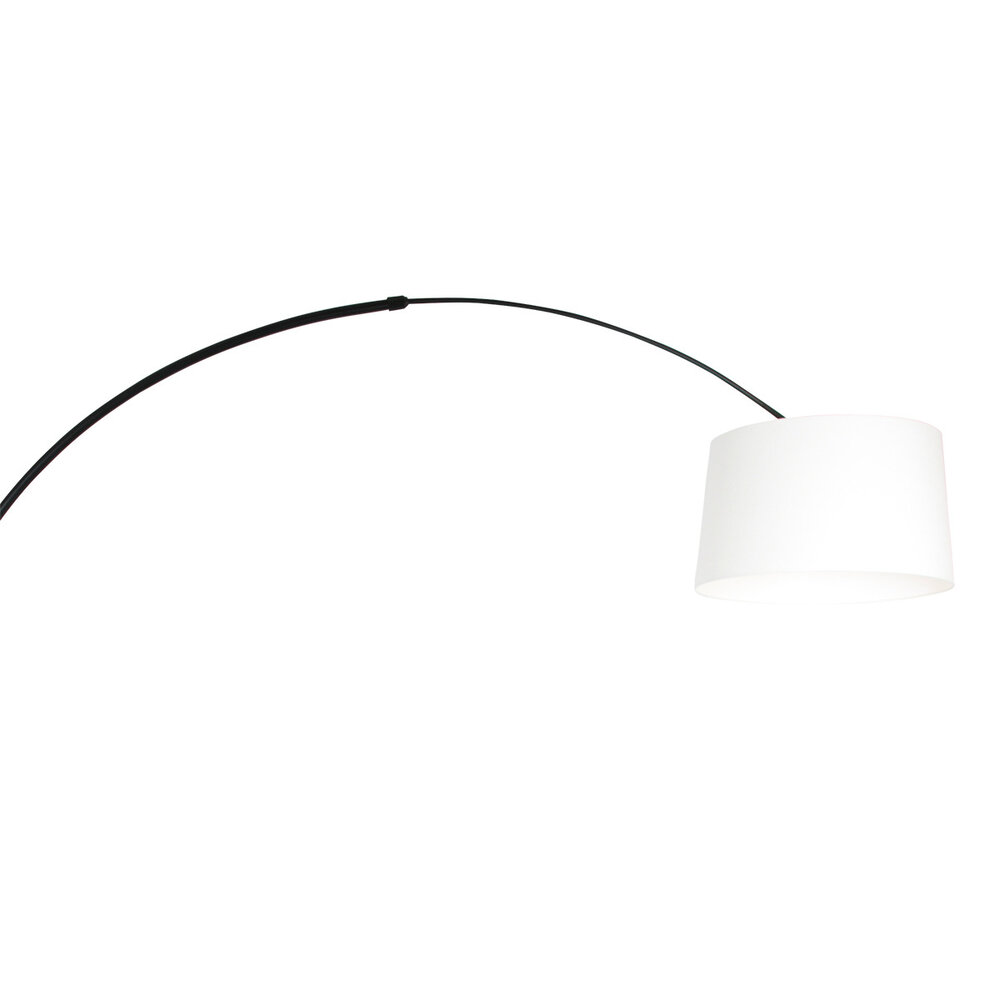 Steinhauer Stehleuchte Sparkled light 9829 schwarz Schirm grobes Leinen weiß Steinhauer Stehleuchte Sparkled light 9829 schwarz Schirm grobes Leinen weiß