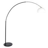 Steinhauer Stehleuchte Sparkled light 9831 schwarzer Schirm Kunststoff weiß Steinhauer Stehleuchte Sparkled light 9831 schwarzer Schirm Kunststoff weiß