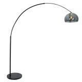 Steinhauer Stehleuchte Sparkled light 9878 schwarzer Kunststoff grauer Schirm Steinhauer Stehleuchte Sparkled light 9878 schwarzer Kunststoff grauer Schirm