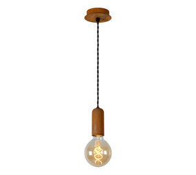 Lucide DROOPY Pendelleuchte-Rost .-Ø4.5-1xE27-60W-Metall