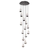 Highlight Hängeleuchte Clear Egg 14 light Vide Ø 50 cm klar-schwarz Highlight Hängeleuchte Clear Egg 14 light Vide Ø 50 cm klar-schwarz